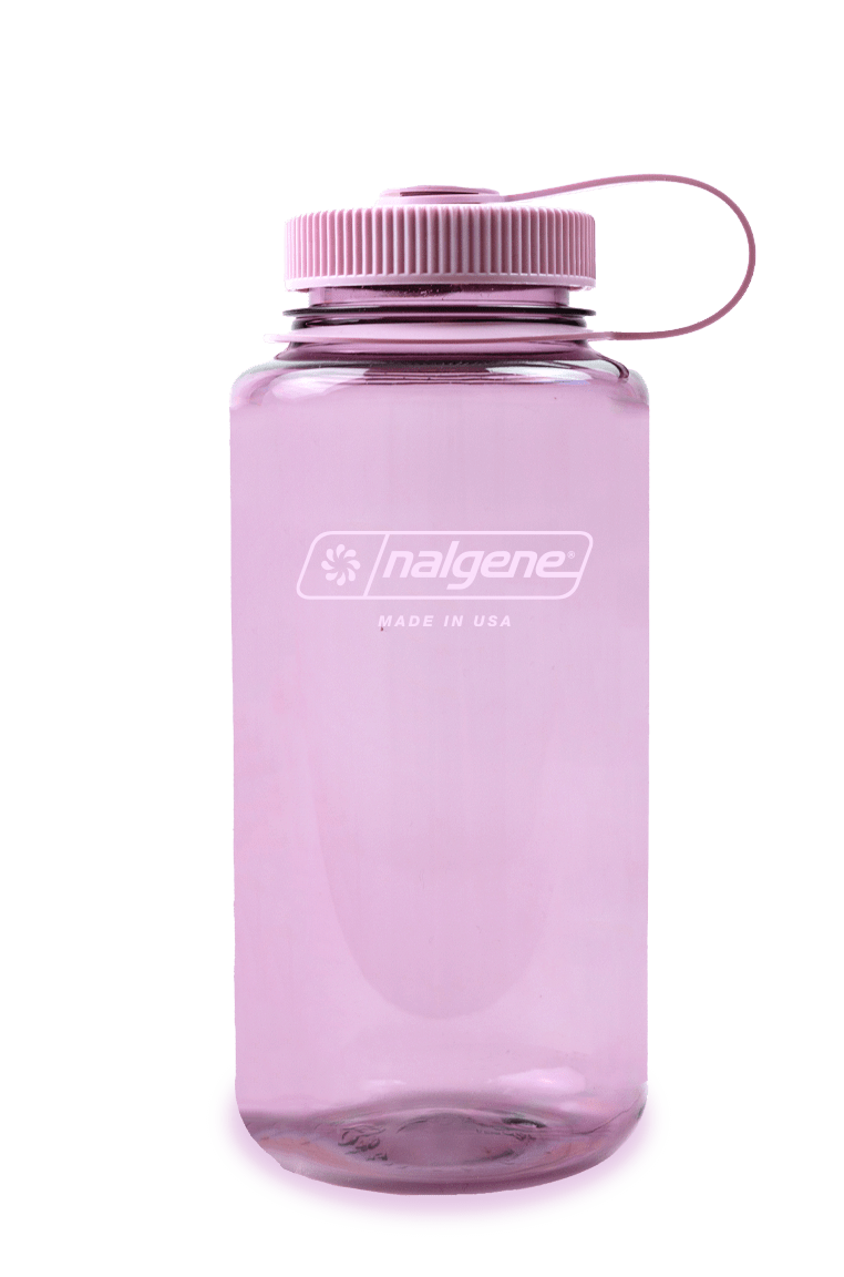 Nalgene Wide Mouth 1 l juomapullo (kirsikankukka)