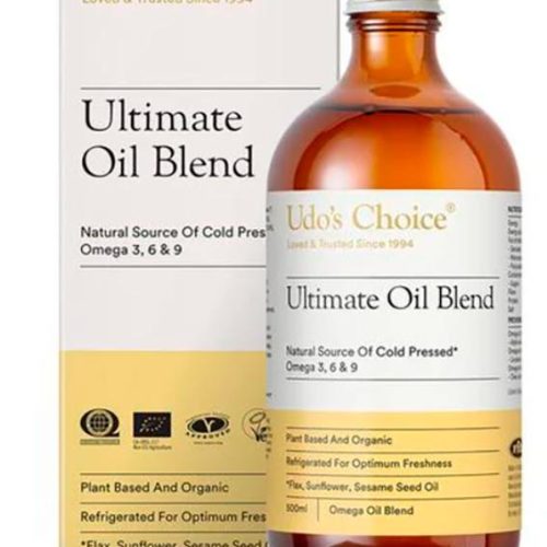 Udo’s luomuöljysekoitus 500 ml