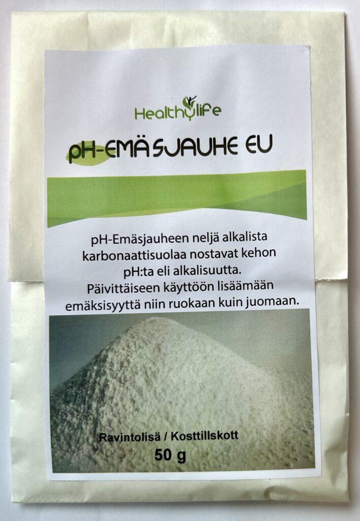 pH-emäsjauhe 50 g – testipakkaus