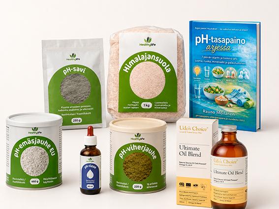 pH-tasapainopaketti 2 – Aloituspaketti + hyvät rasvahapot