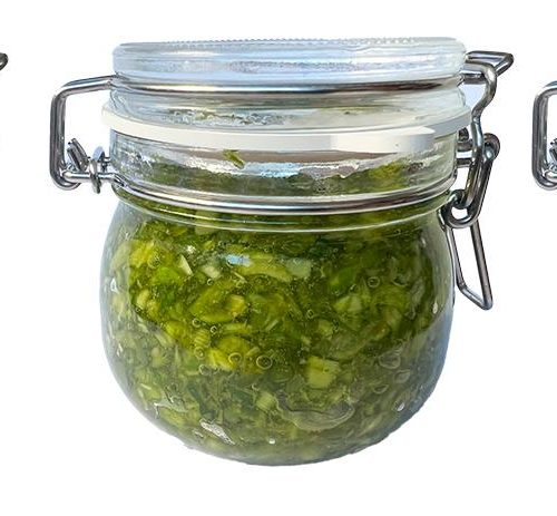 Valkosipulin kukkapesto 3 x 150 ml