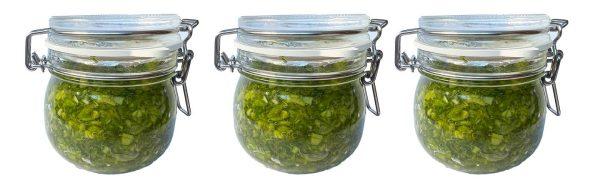 Valkosipulin kukkapesto 3 x 150 ml