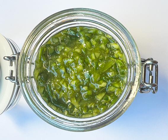 Valkosipulin kukkapesto 150 ml - Image 3
